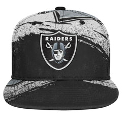 Las Vegas Raiders Outerstuff Youth Make Noise Adjustable Hat - Black Hats