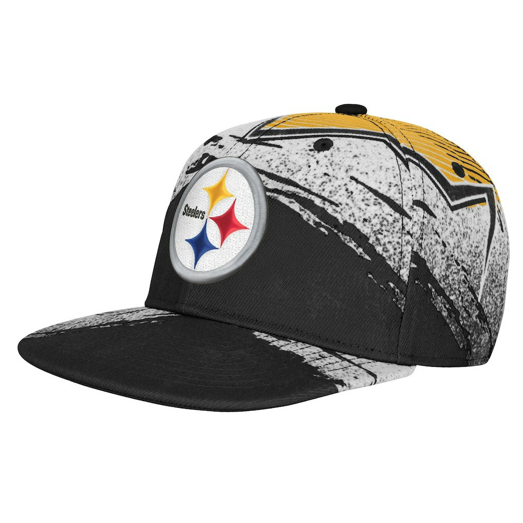 Pittsburgh Steelers Outerstuff Youth Make Noise Adjustable Hat - Black Hats