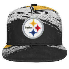 Pittsburgh Steelers Outerstuff Youth Make Noise Adjustable Hat - Black Hats
