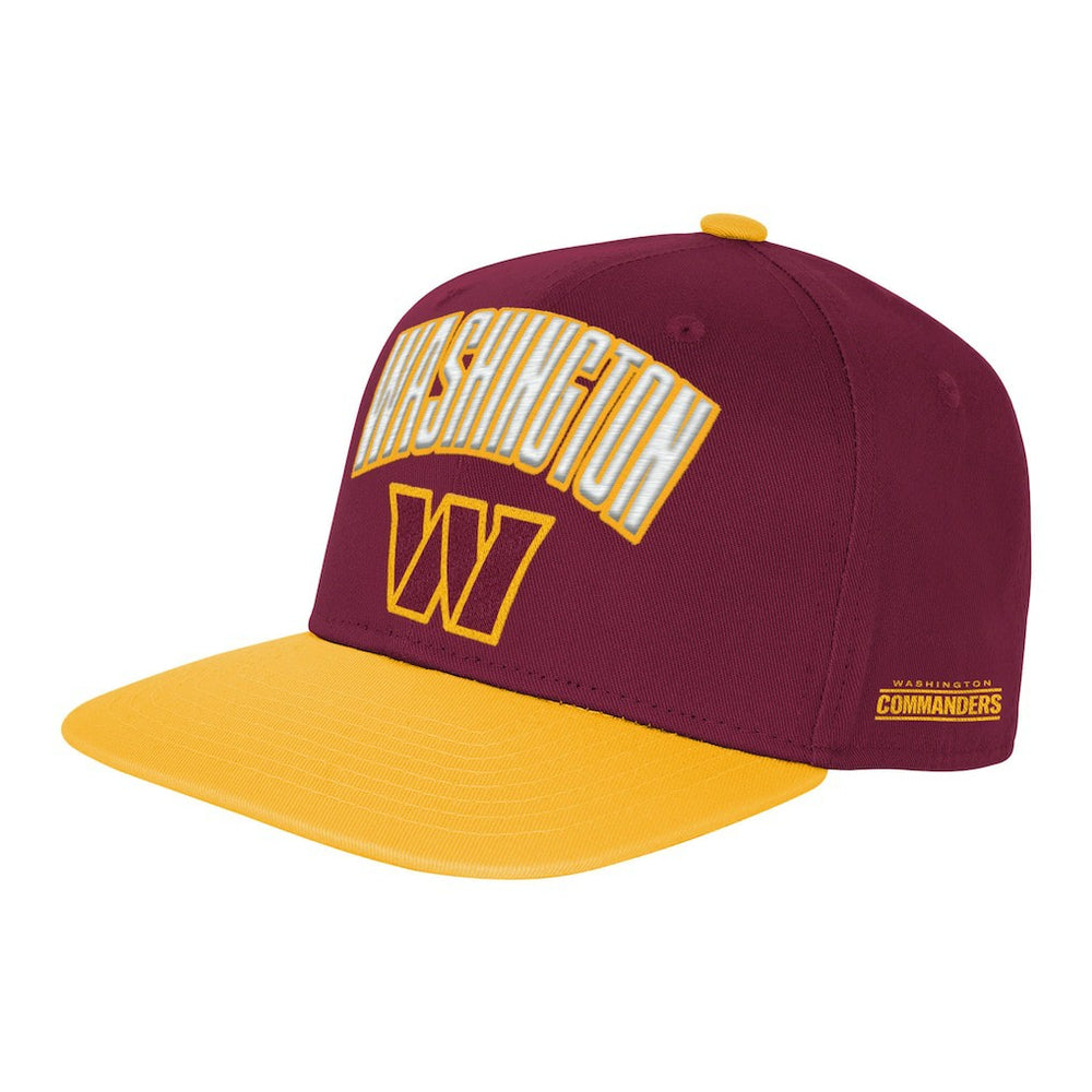Washington Commanders Outerstuff Youth Essentials Snapback Hat - Burgundy Hats