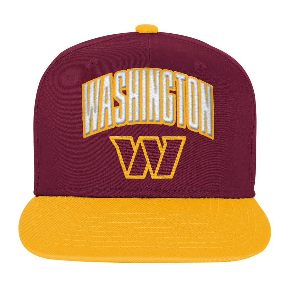 Washington Commanders Outerstuff Youth Essentials Snapback Hat - Burgundy Hats
