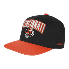 Cincinnati Bengals Outerstuff Youth Essentials Snapback Hat - Black Hats