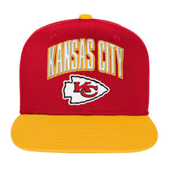 Kansas City Chiefs Outerstuff Youth Essentials Snapback Hat - Red Hats