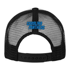 Carolina Panthers Youth Essentials Trucker Adjustable Hat - White/Black Hats
