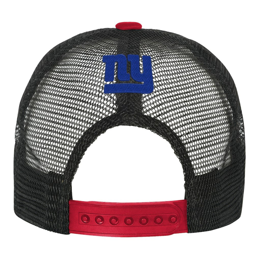 New York Giants Youth Modern Fan Trucker Adjustable Hat - White/Red Hats
