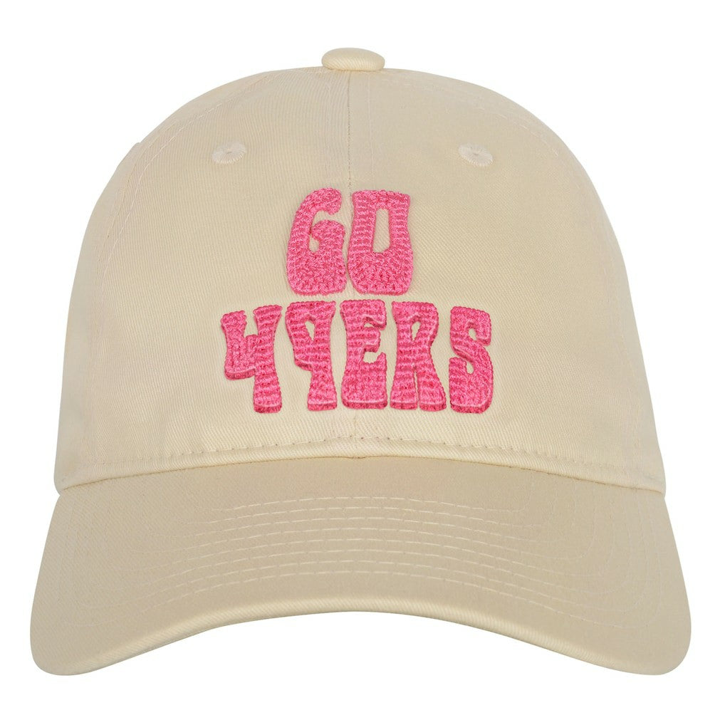 San Francisco 49ers Outerstuff Girls Youth Blitz Adjustable Hat - Cream Hats