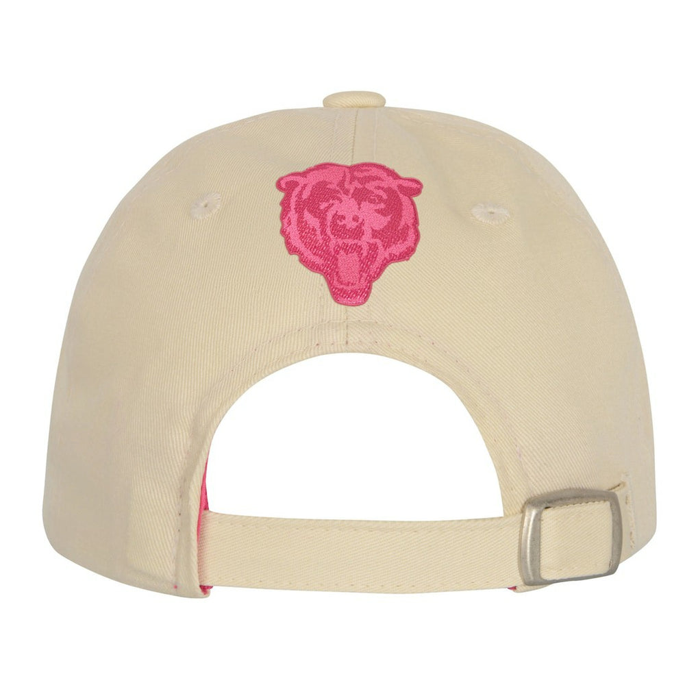 Chicago Bears Outerstuff Girls Youth Blitz Adjustable Hat - Cream Hats
