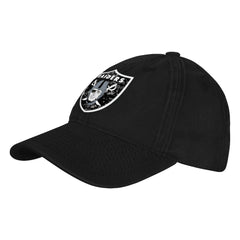 Las Vegas Raiders Outerstuff Girls Youth Gridiron Adjustable Hat - Black Hats