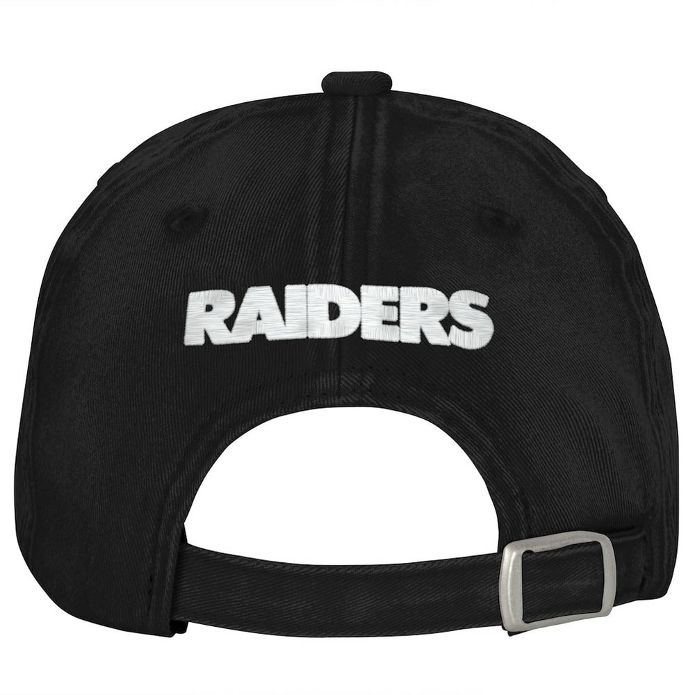 Las Vegas Raiders Outerstuff Girls Youth Gridiron Adjustable Hat - Black Hats