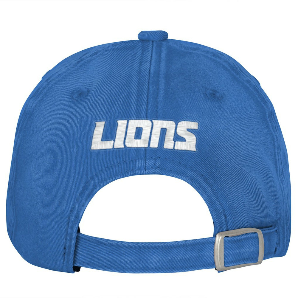 Detroit Lions Outerstuff Girls Youth Gridiron Adjustable Hat - Blue Hats