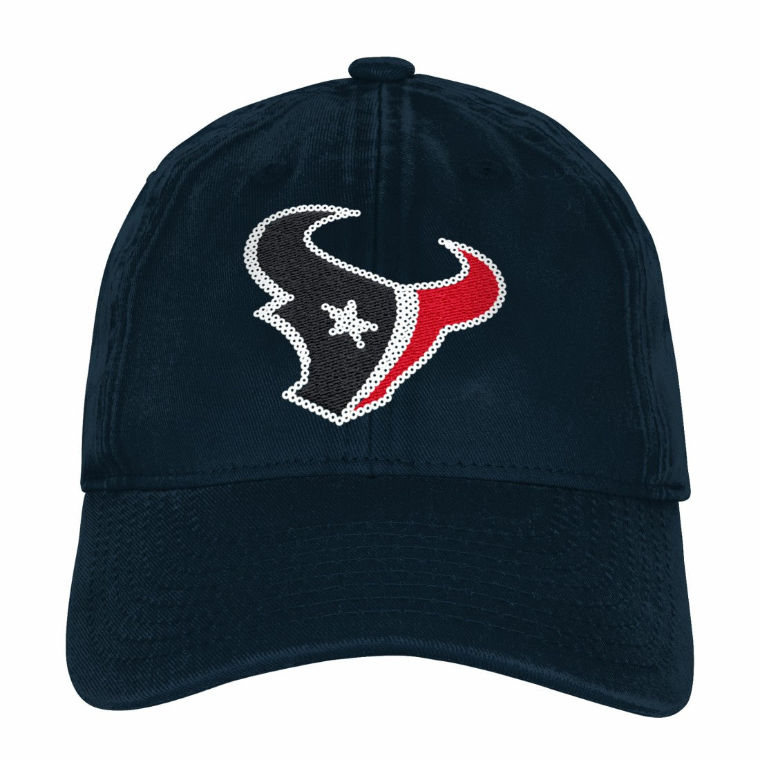 Houston Texans Outerstuff Girls Youth Gridiron Adjustable Hat - Navy Hats