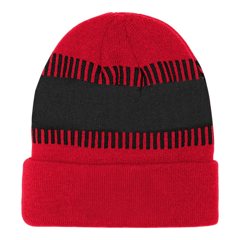 San Francisco 49ers Outerstuff Bright Lights Cuffed Knit Hat - Scarlet Hats