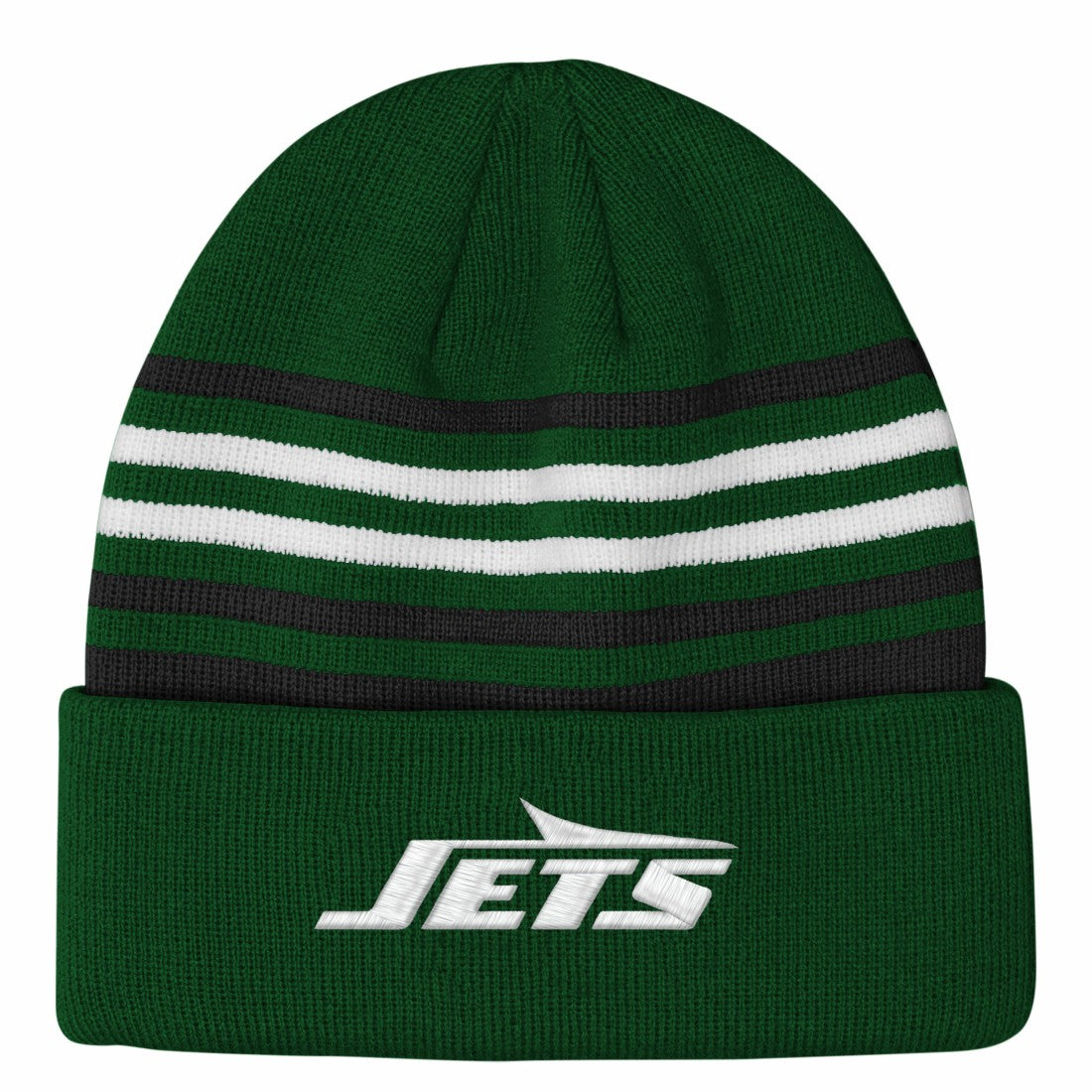 New York Jets Outerstuff Essentials Cuffed Knit Hat - Green Hats
