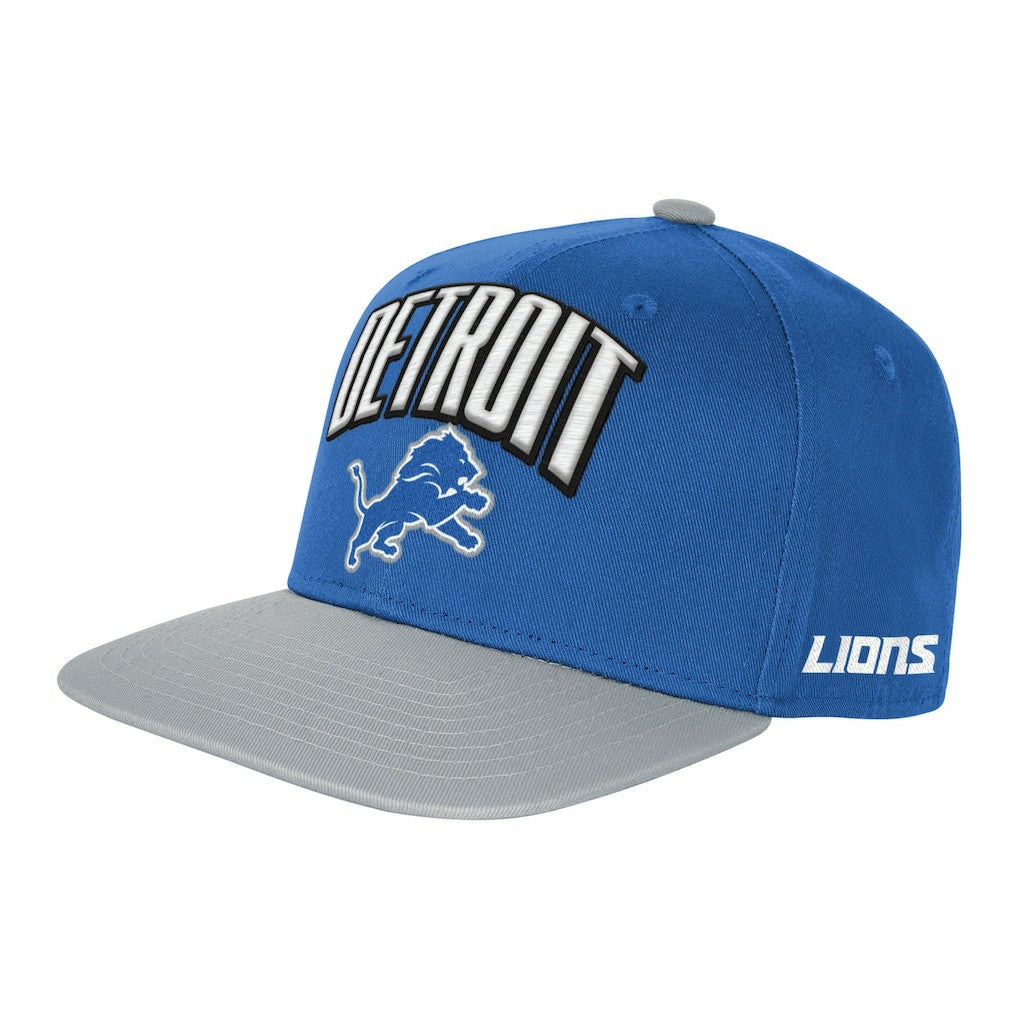 Detroit Lions Outerstuff Preschool Essentials Snapback Hat - Blue Hats