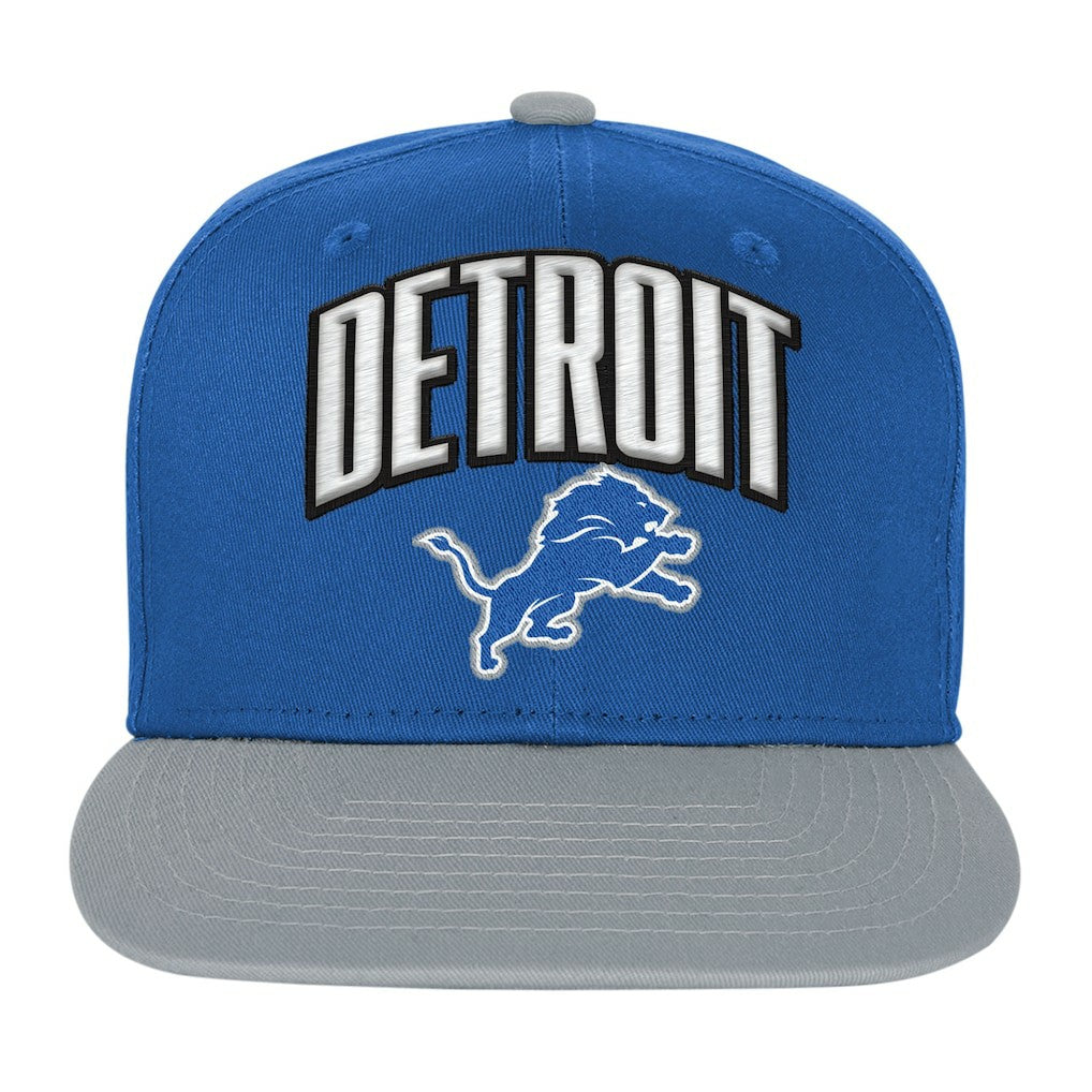 Detroit Lions Outerstuff Preschool Essentials Snapback Hat - Blue Hats
