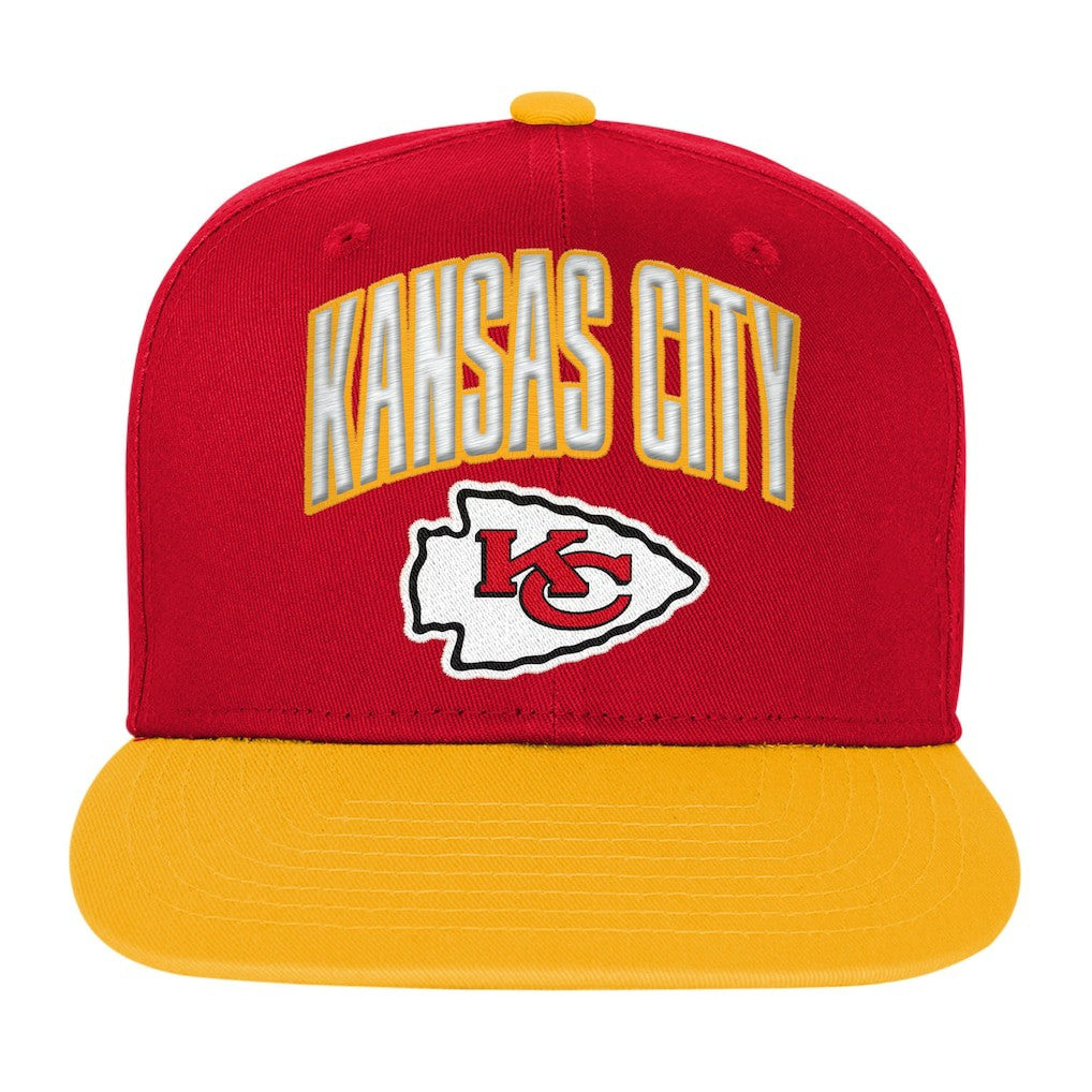 Kansas City Chiefs Outerstuff Preschool Essentials Snapback Hat - Red Hats