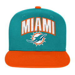 Miami Dolphins Outerstuff Preschool Essentials Snapback Hat - Aqua Hats