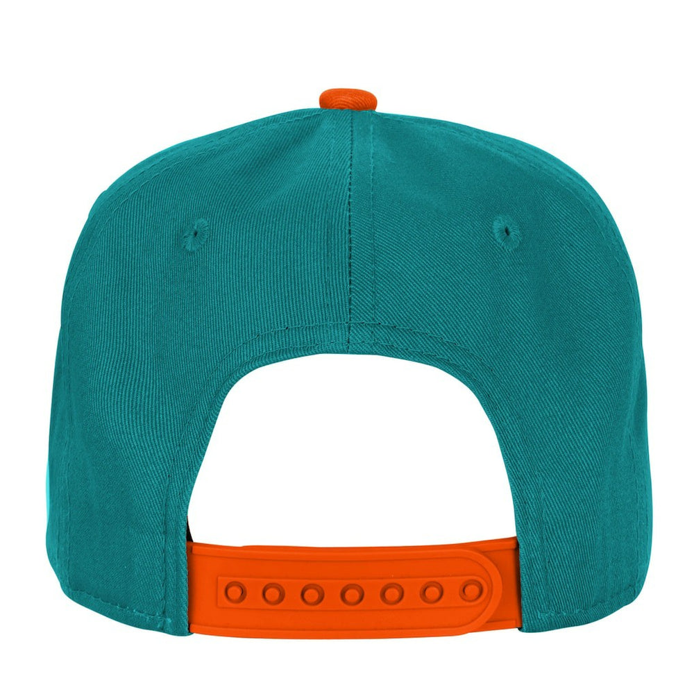 Miami Dolphins Outerstuff Preschool Essentials Snapback Hat - Aqua Hats