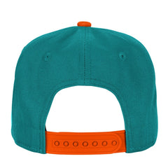 Miami Dolphins Outerstuff Preschool Essentials Snapback Hat - Aqua Hats