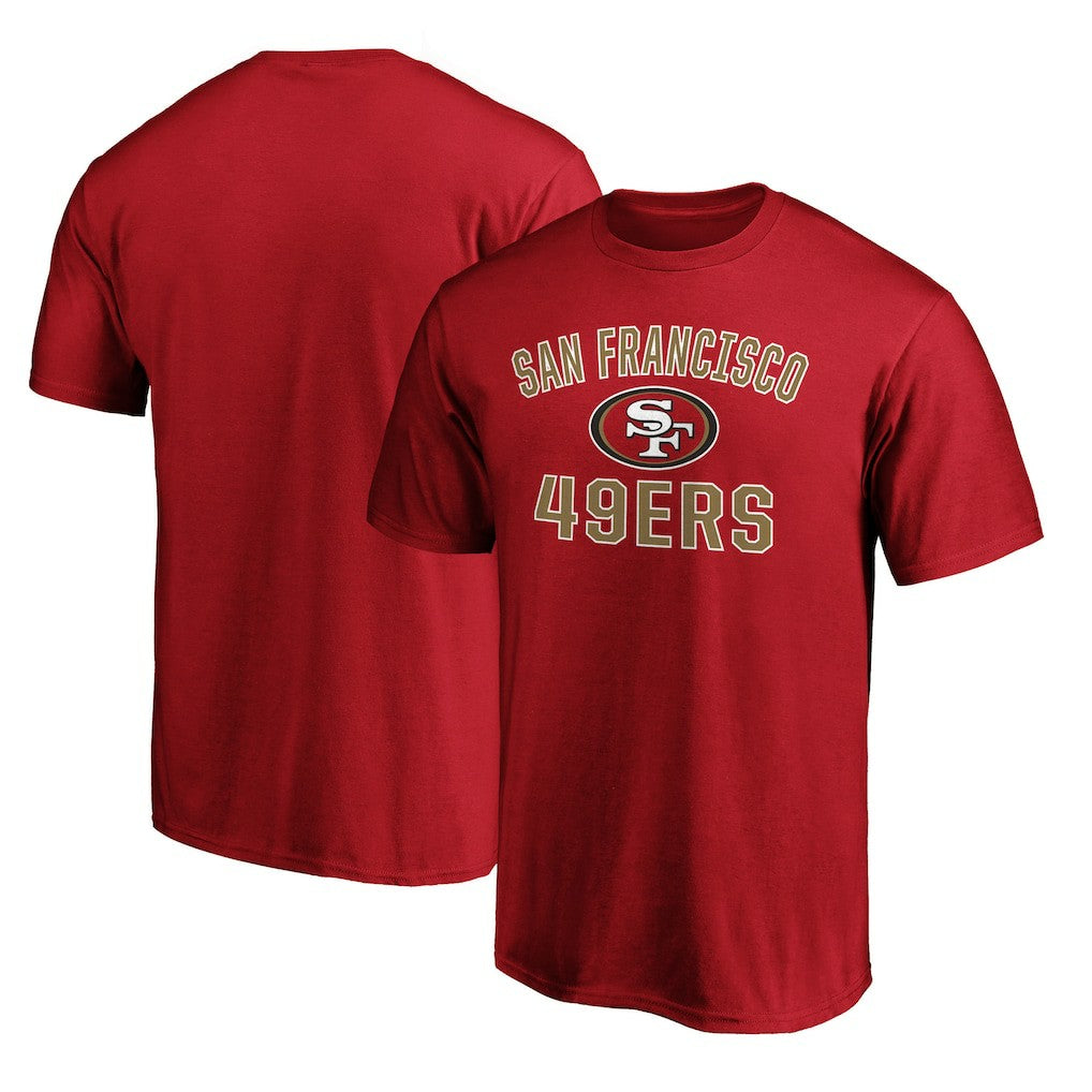 San Francisco 49ers Victory Arch T-Shirt - Scarlet T-shirts
