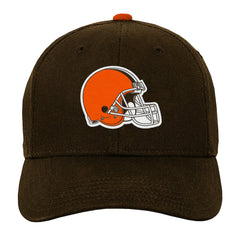 Cleveland Browns Outerstuff Youth Team Pre-Curved Adjustable Hat - Brown Hats