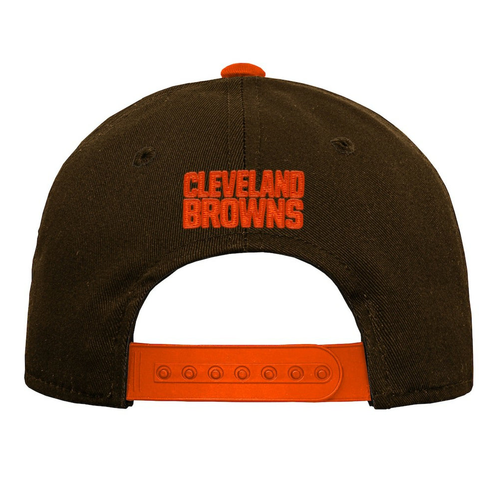 Cleveland Browns Outerstuff Youth Team Pre-Curved Adjustable Hat - Brown Hats