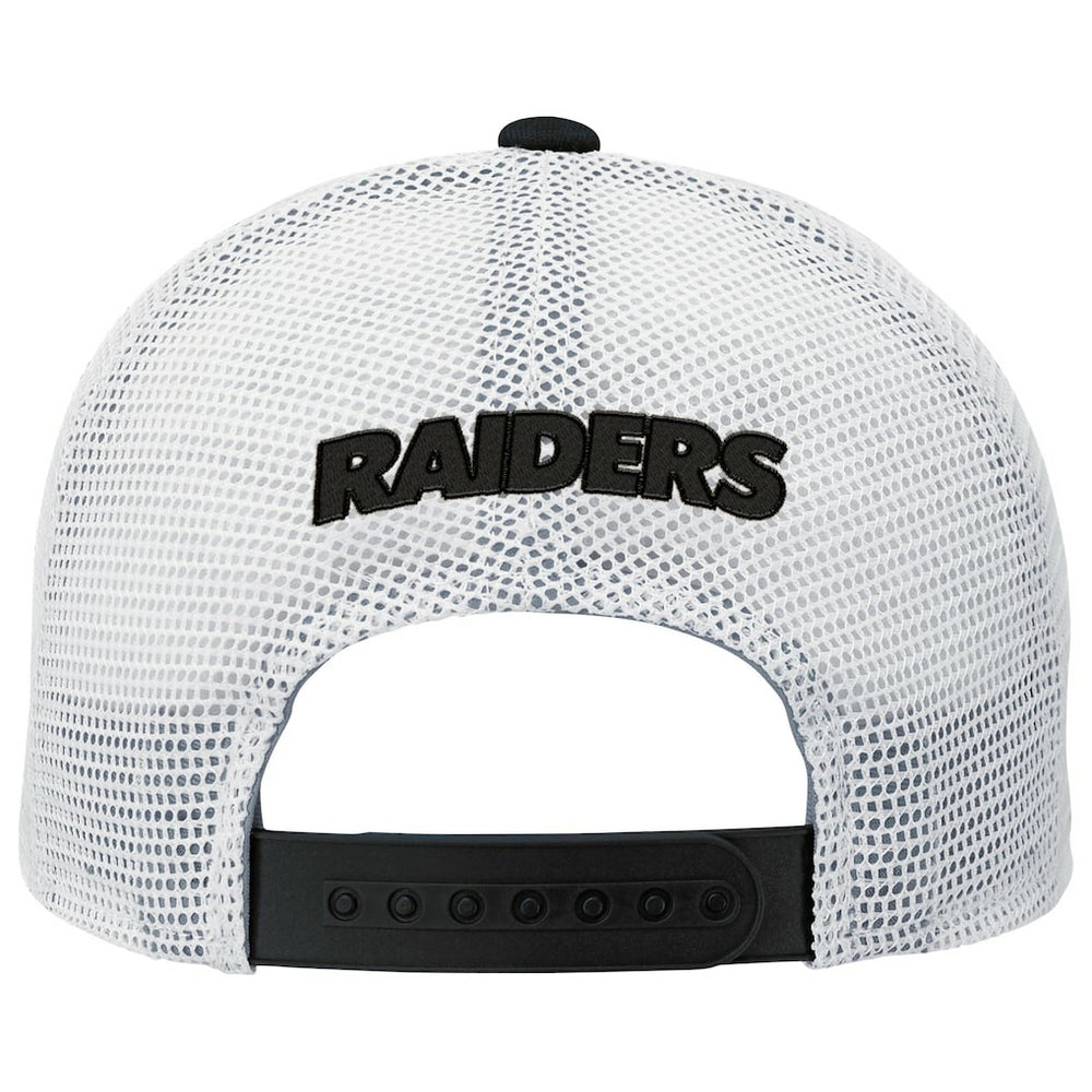 Las Vegas Raiders Outerstuff Youth Core Lockup Trucker Adjustable Hat - Black Hats
