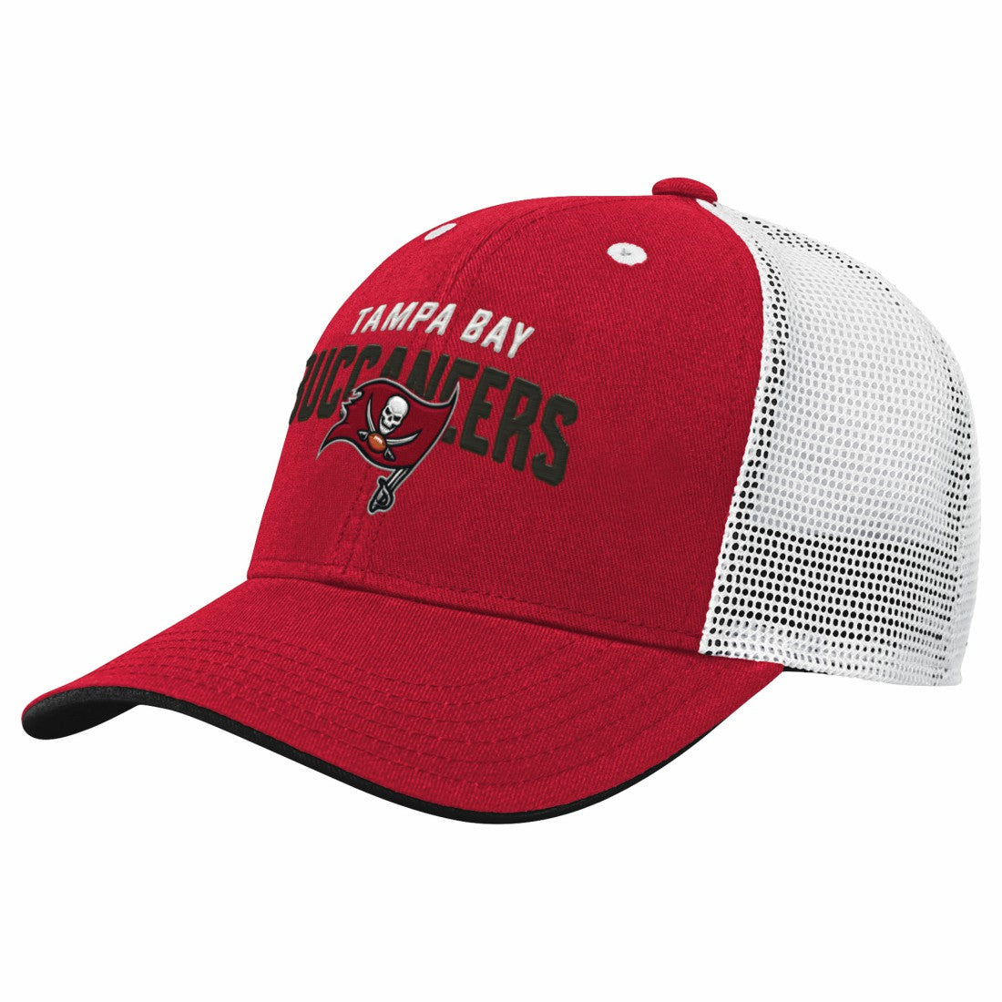 Tampa Bay Buccaneers Outerstuff Preschool Core Lockup Trucker Adjustable hat - Red Hats