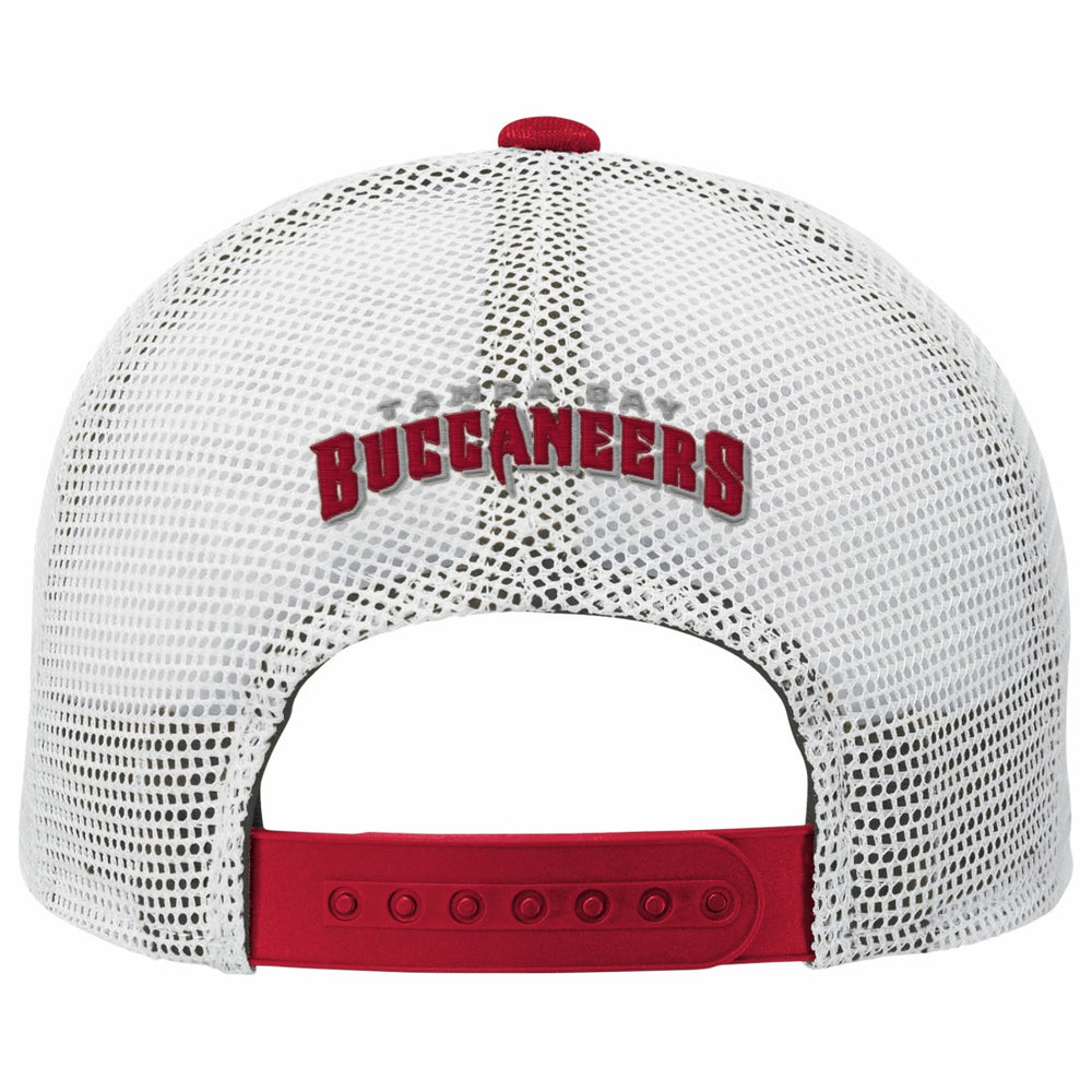 Tampa Bay Buccaneers Outerstuff Preschool Core Lockup Trucker Adjustable hat - Red Hats
