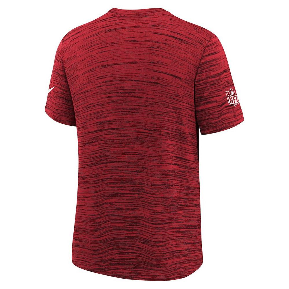Kansas City Chiefs Youth Sideline Velocity Performance T-Shirt - Red T-shirts