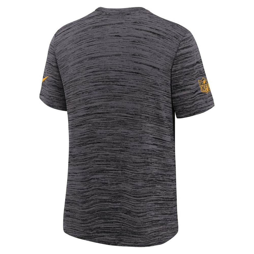 Pittsburgh Steelers Youth Sideline Velocity Performance T-Shirt - Black T-shirts