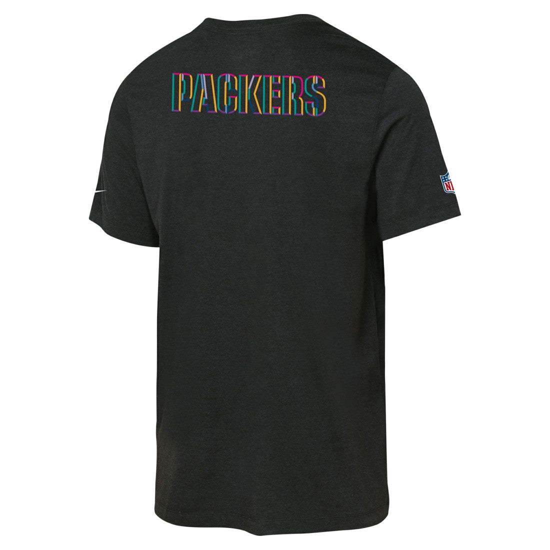 Green Bay Packers Youth 2025 NFL Crucial Catch Tri-Blend Dri-FIT T-Shirt - Black T-shirts