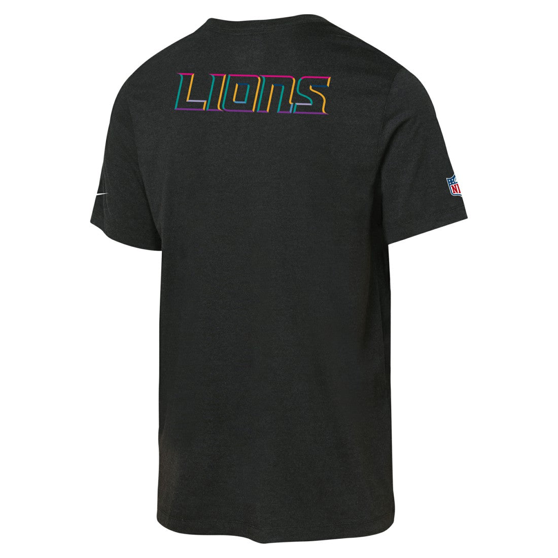 Detroit Lions Youth 2025 NFL Crucial Catch Tri-Blend Dri-FIT T-Shirt - Black T-shirts