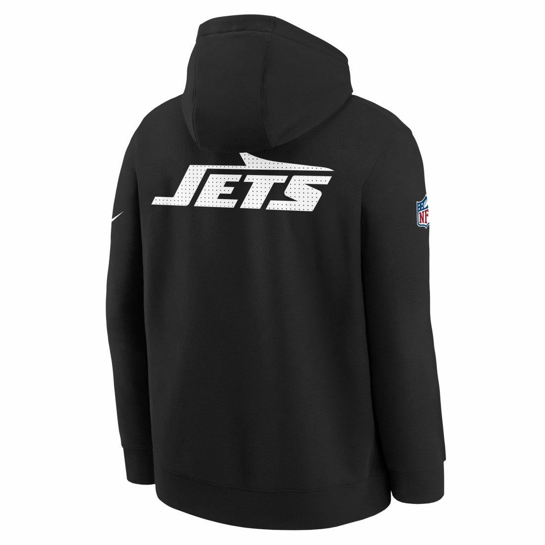 New York Jets Youth Sideline Club Fleece Hoodie - Black Hoodies