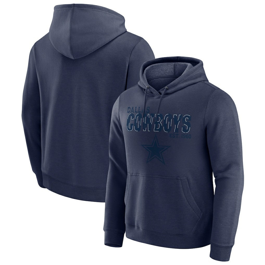 Dallas Cowboys Darius Rucker Collection Hoodie - Heather Navy Hoodies