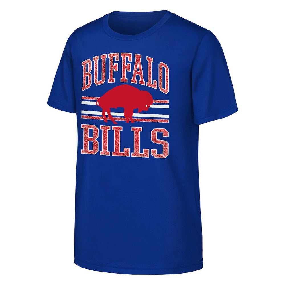 Buffalo Bills Outerstuff Youth Thrift Style T-Shirt - Royal T-shirts