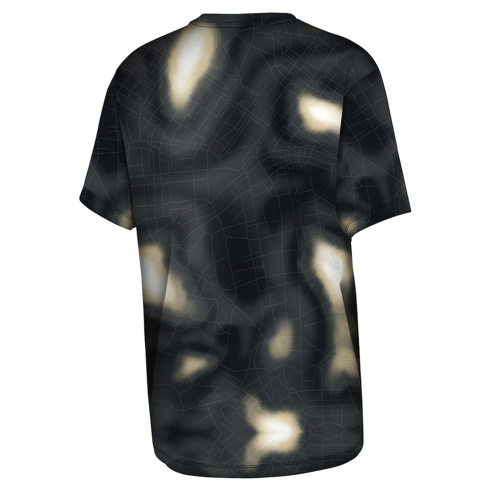 New Orleans Saints Outerstuff Youth End Zone Dri-Tek T-Shirt - Black T-shirts