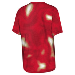 San Francisco 49ers Outerstuff Youth End Zone Dri-Tek T-Shirt - Scarlet T-shirts