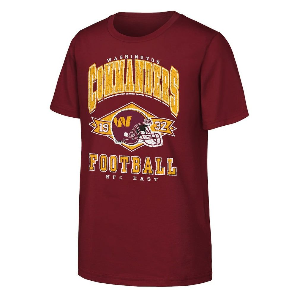 Washington Commanders Outerstuff Youth Kick Off T-Shirt - Burgundy T-shirts
