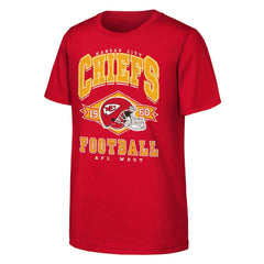 Kansas City Chiefs Outerstuff Youth Kick Off T-Shirt - Red T-shirts