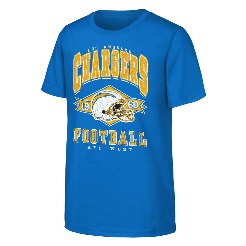 Los Angeles Chargers Outerstuff Youth Kick Off T-Shirt - Powder Blue T-shirts