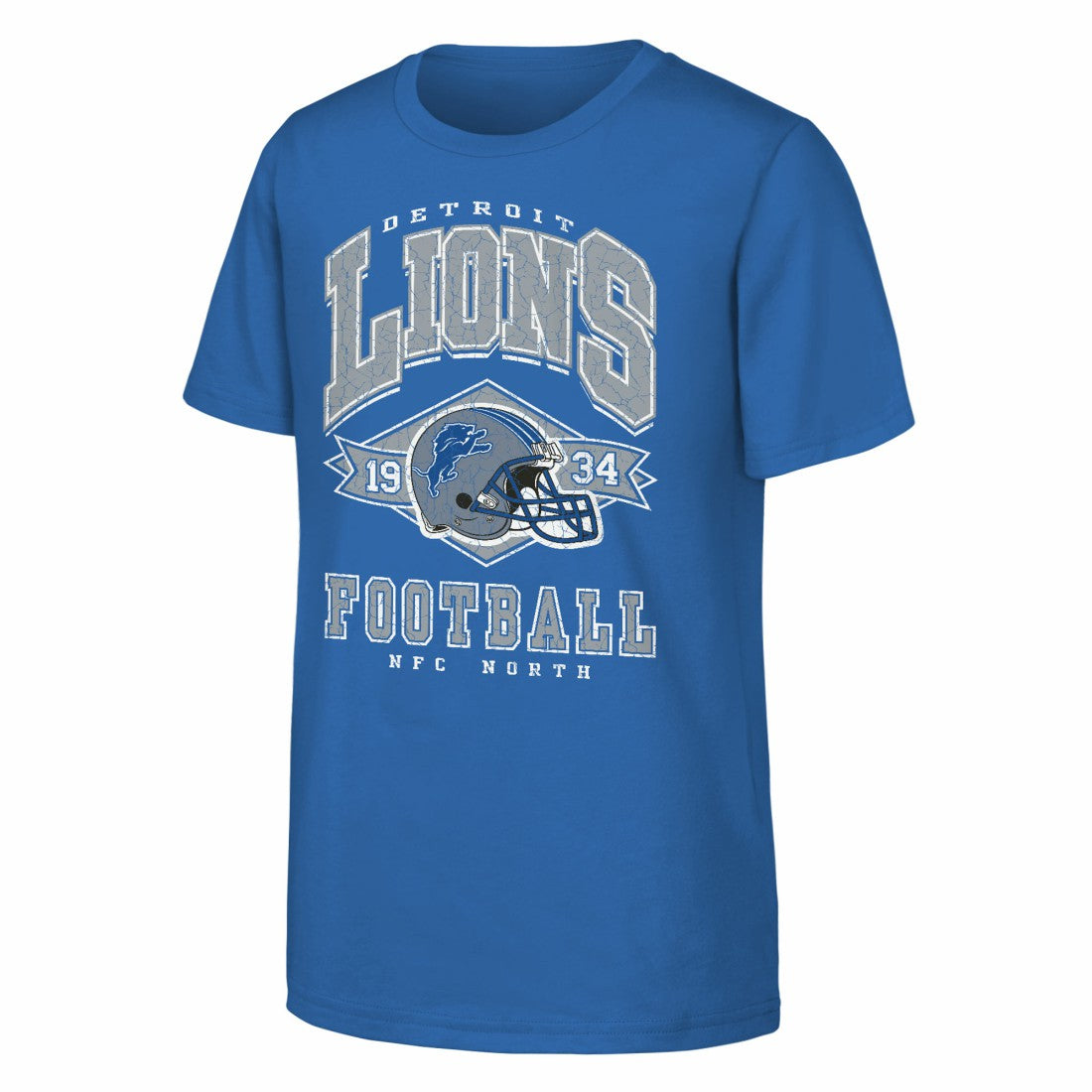 Detroit Lions Outerstuff Youth Kick Off T-Shirt - Blue T-shirts