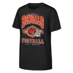 Cincinnati Bengals Outerstuff Youth Kick Off T-Shirt - Black T-shirts