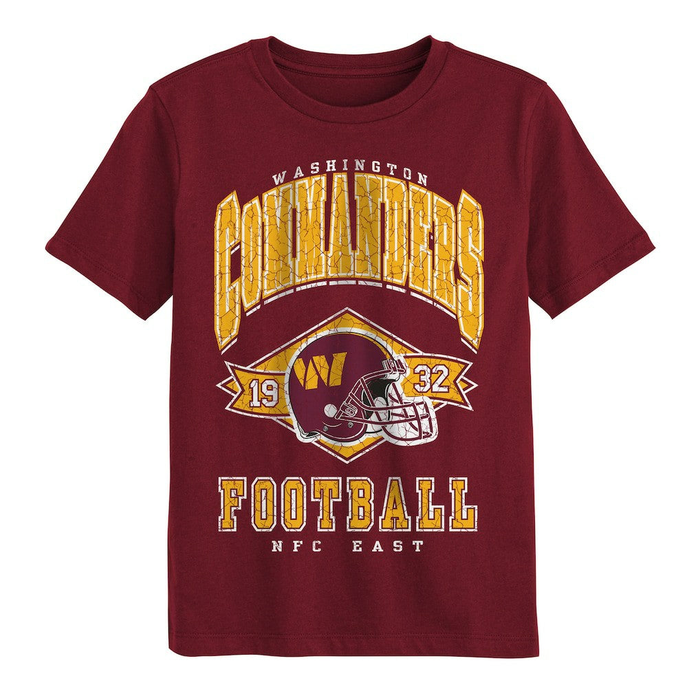 Washington Commanders Outerstuff Preschool Kick Off T-Shirt - Burgundy T-shirts