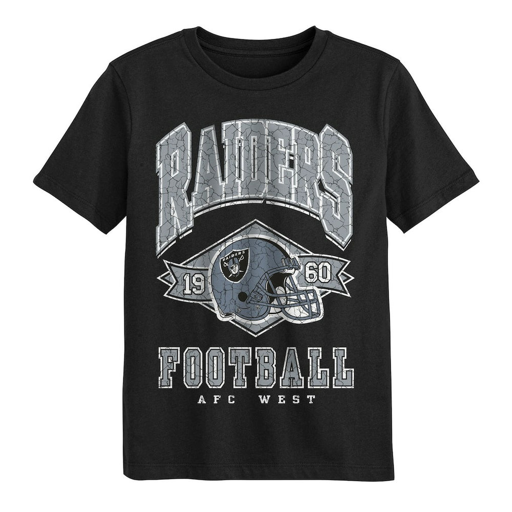 Las Vegas Raiders Outerstuff Preschool Kick Off T-Shirt - Black T-shirts