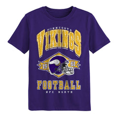 Minnesota Vikings Outerstuff Preschool Kick Off T-Shirt - Purple T-shirts