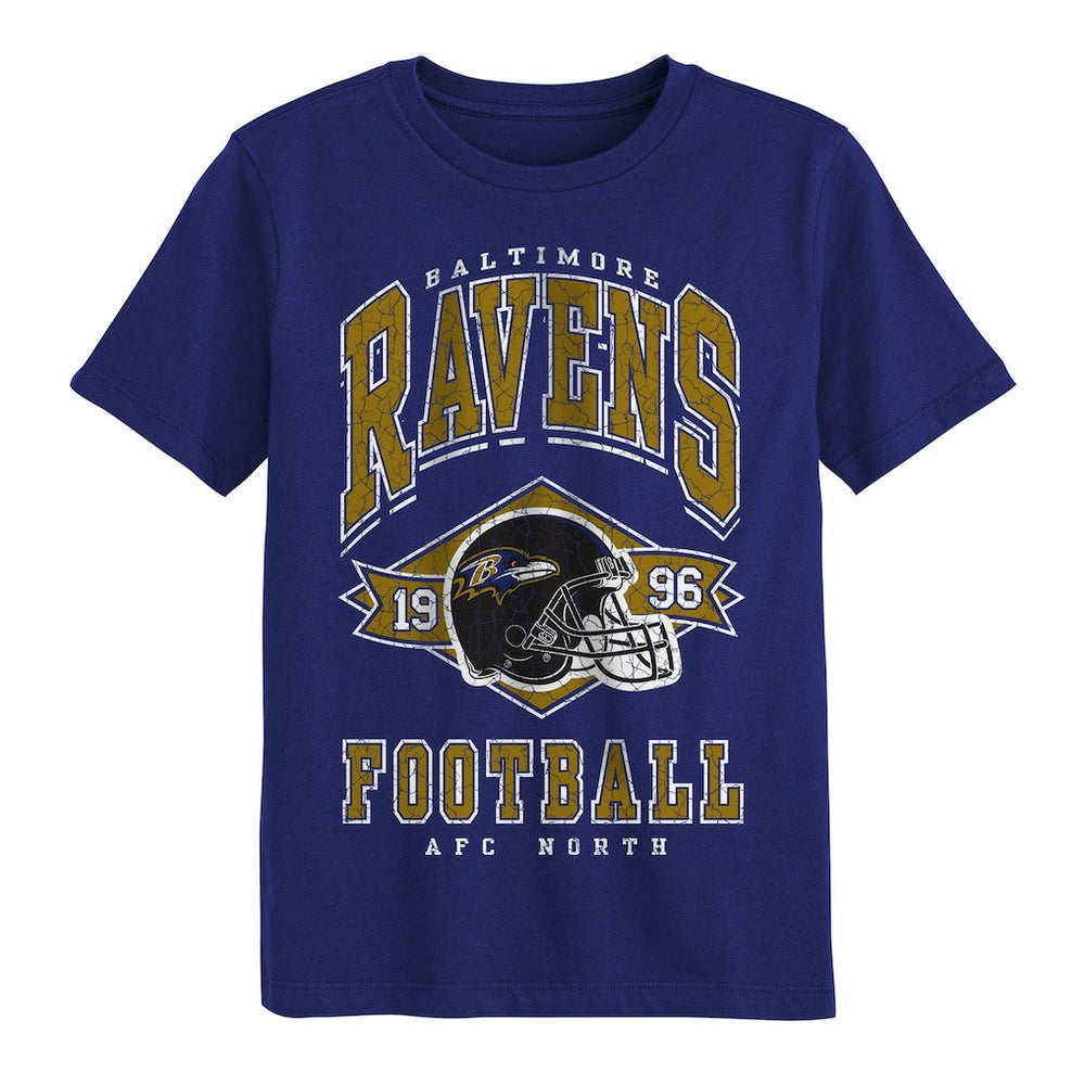 Baltimore Ravens Outerstuff Preschool Kick Off T-Shirt - Purple T-shirts