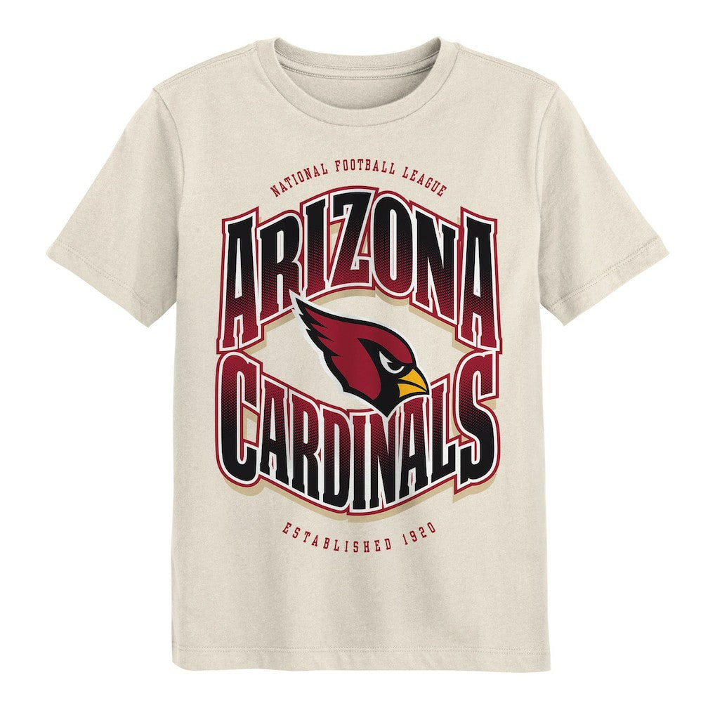 Arizona Cardinals Outerstuff Youth Huddle T-Shirt - Cream T-shirts