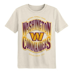 Washington Commanders Outerstuff Youth Huddle T-Shirt - Cream T-shirts