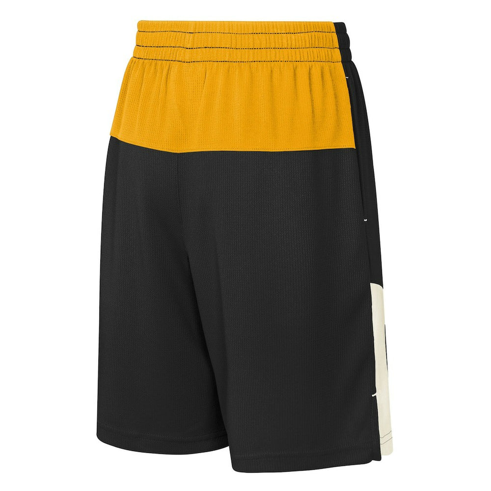 Pittsburgh Steelers Youth Fandemonium Mesh Shorts - Black Shorts